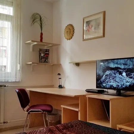 Retro 2Br Apartment Iva Tour As With Balcony And Ac Near Medical Faculty 1,5Km To Ljubljana Center Appartement