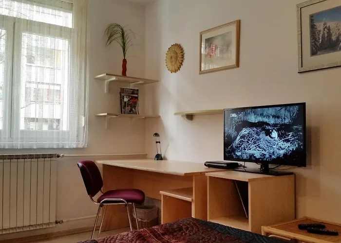 Retro 2Br Apartment Iva Tour As With Balcony And Ac Near Medical Faculty 1,5Km To Ljubljana Center Apartmán