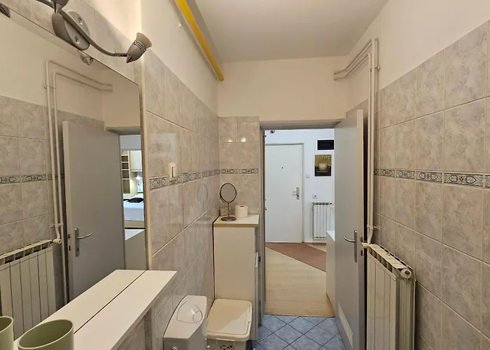 Iva Two-bedroom Tour As With Balcony And Ac, Newly Refreshed For 2026, Near Medical Faculty In Apartmán